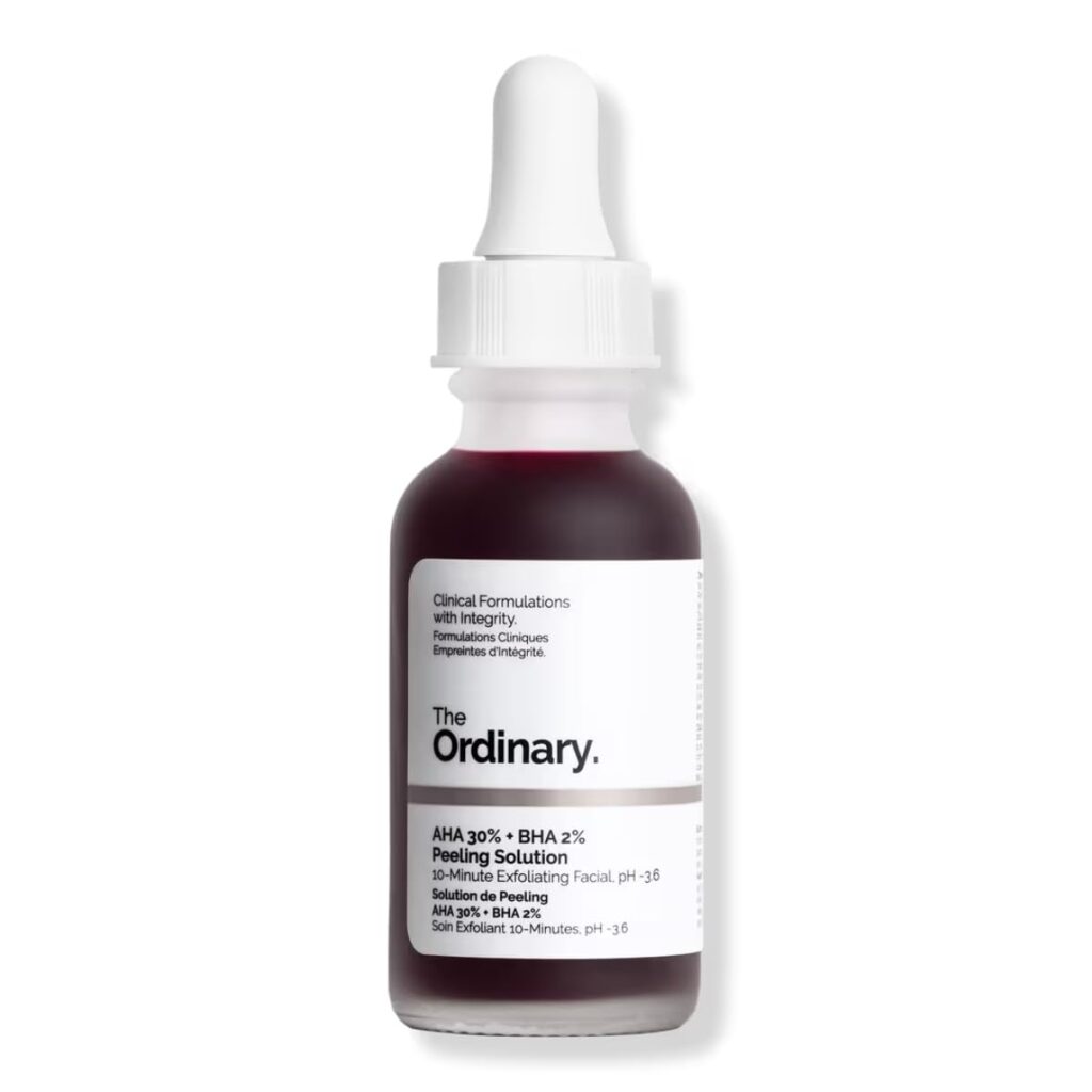 the ordinary aha bha peeling solution